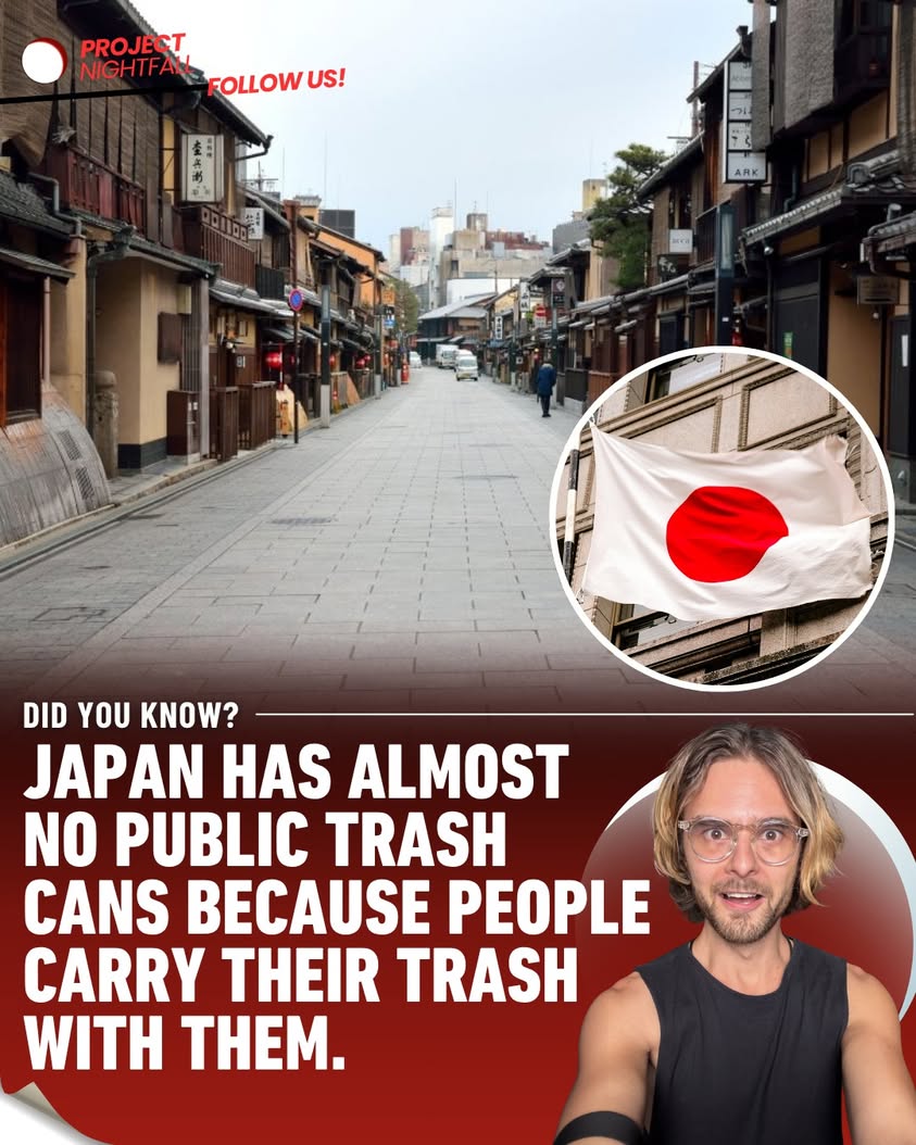 Japan's clean streets: The horrifying reason its trash cans vanished