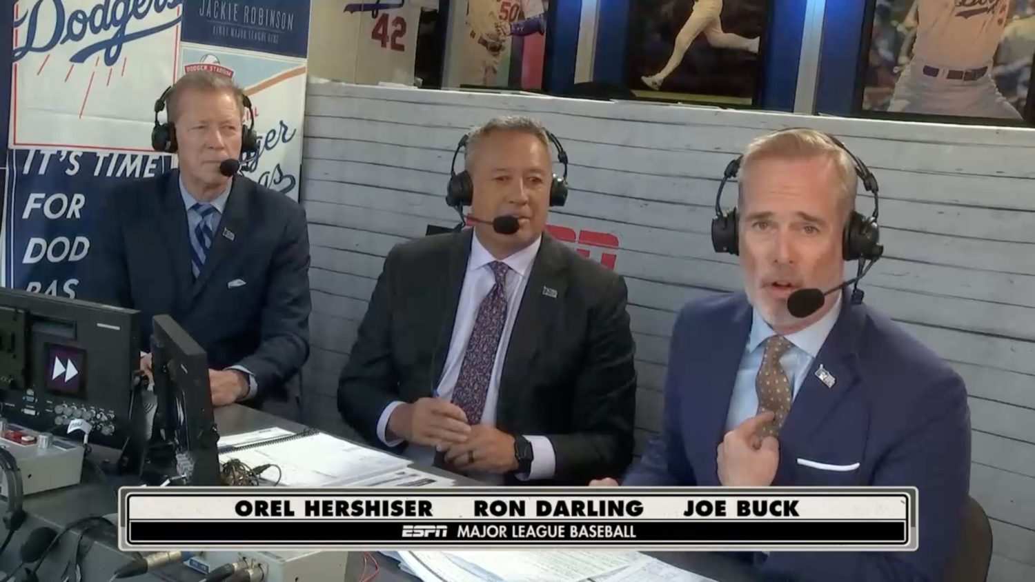 ESPN announcers have awkward exchange