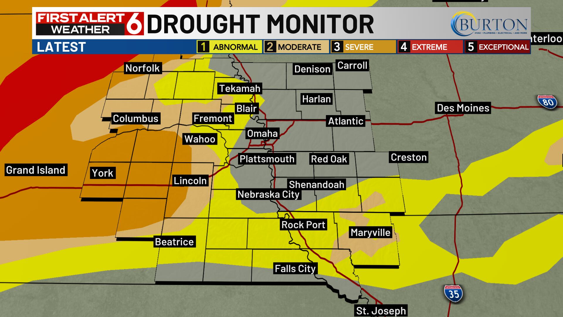 Drought monitor: Omaha metro no longer under a drought after more than ...