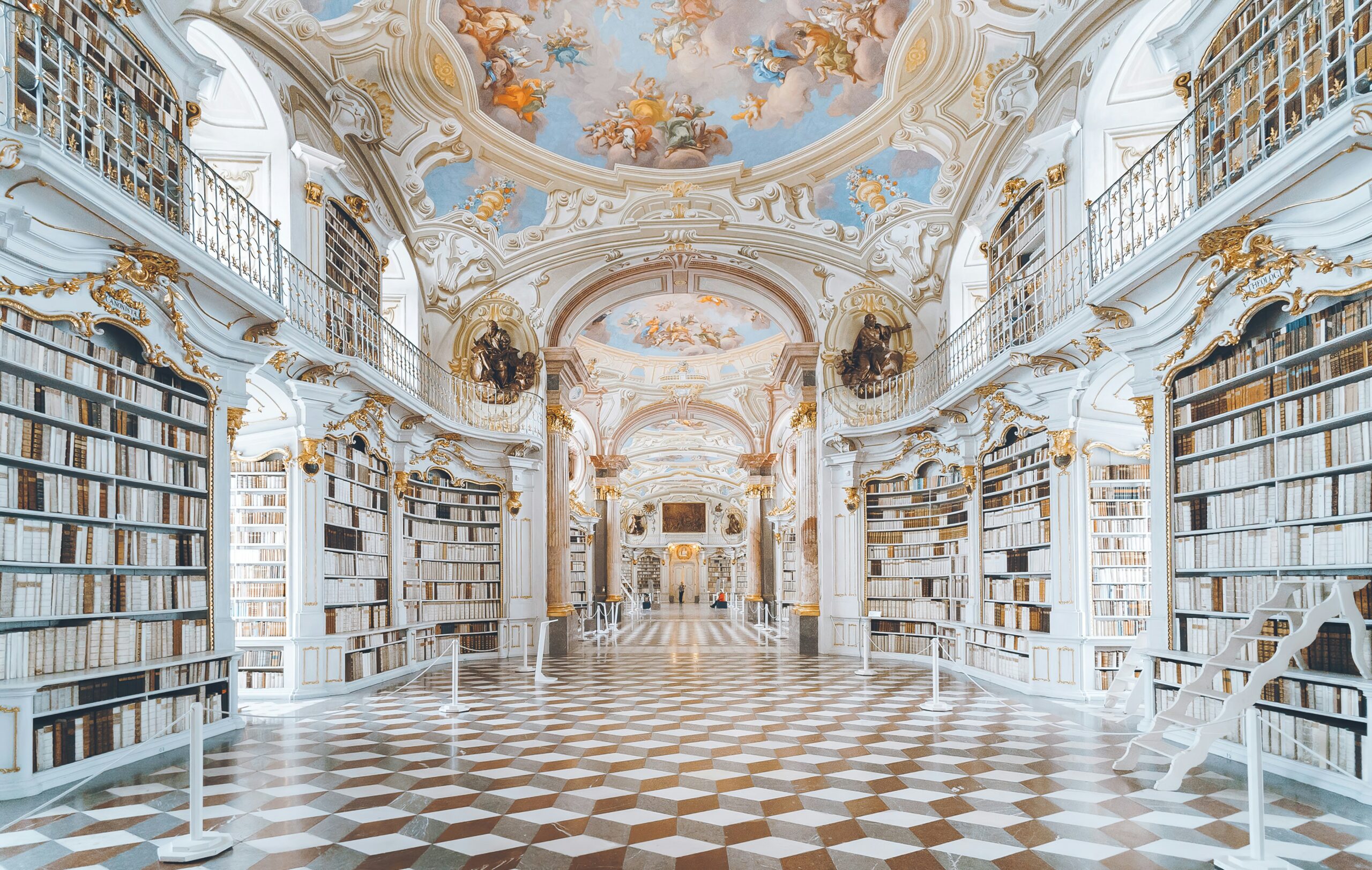 Photos of breathtaking library ceilings from around the world