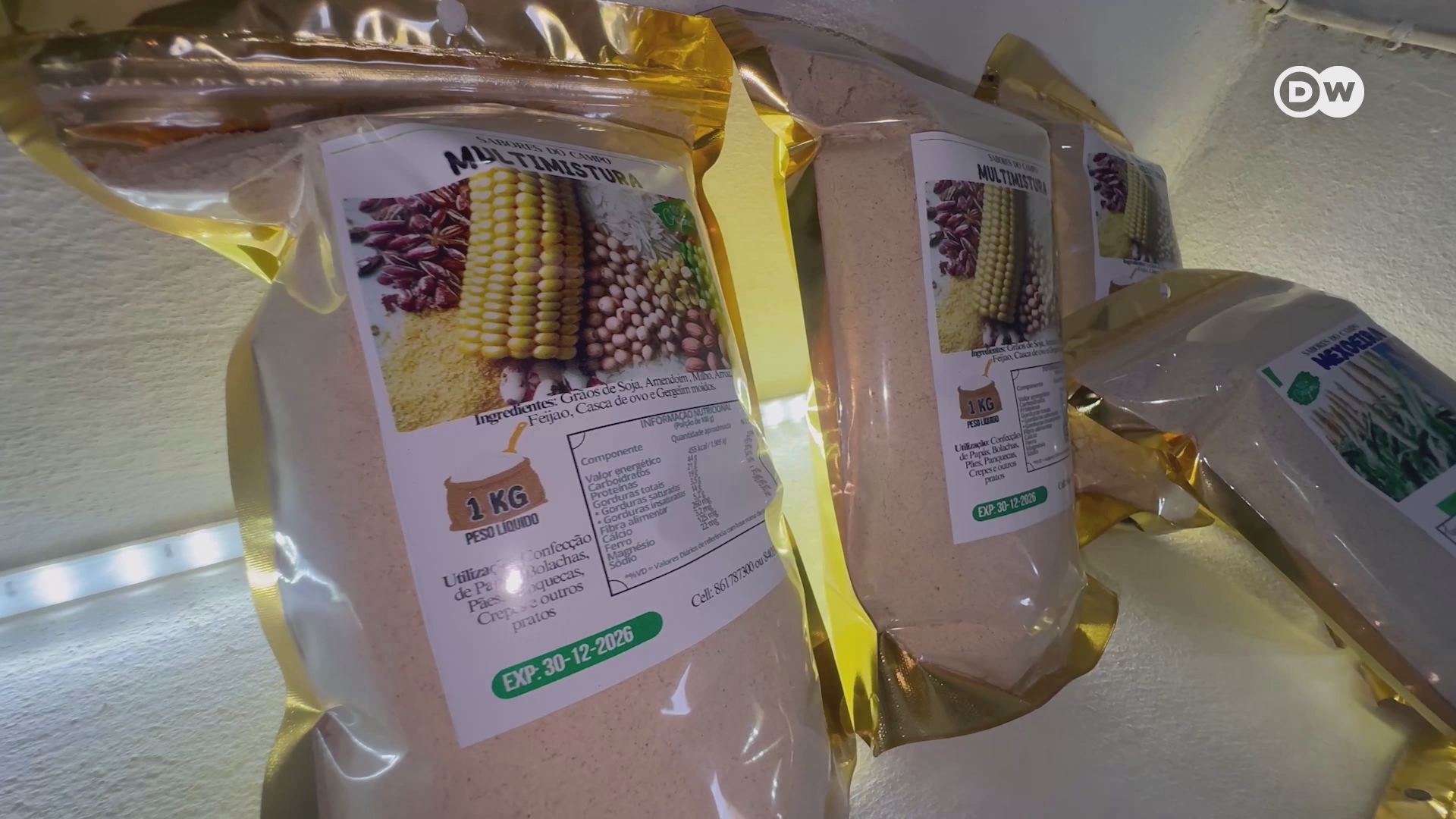 Jovem moçambicano produz farinha enriquecida para combater a desnutrição