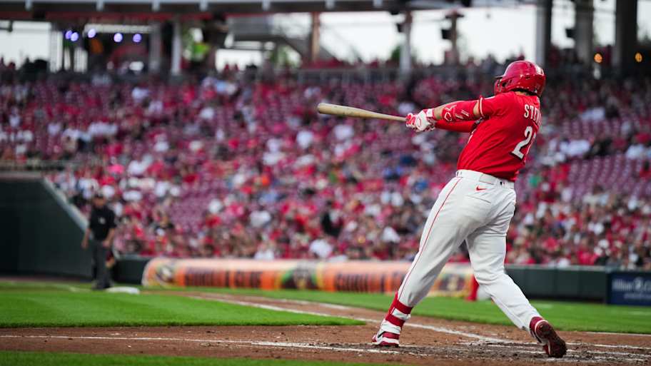 Sal Stewart smashing way into top MLB rookie conversation