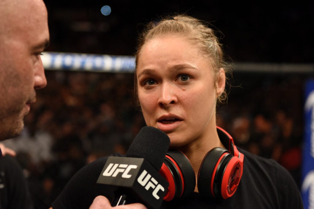 Ronda Rousey takes fresh swipe at UFC after revealing Netflix MMA card ...