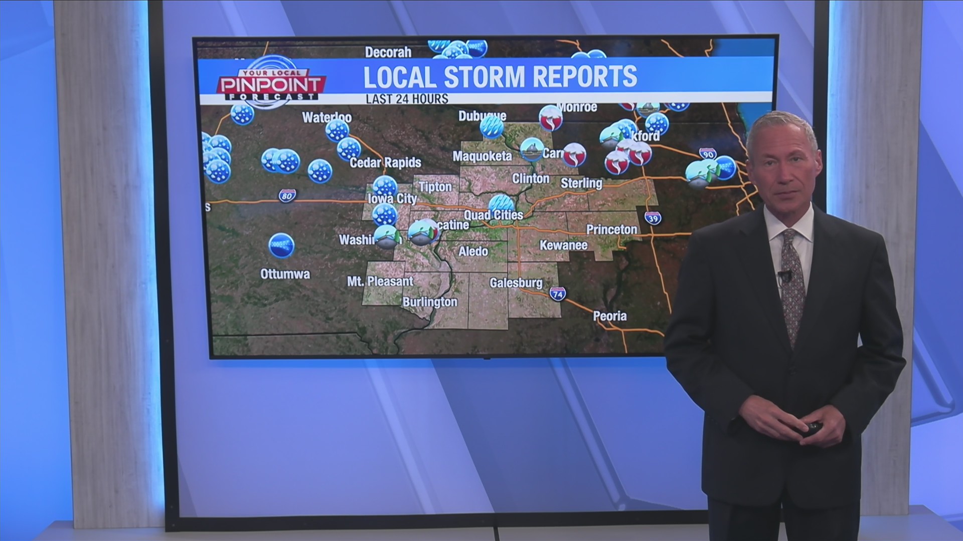 Active weather week continues in the Quad Cities