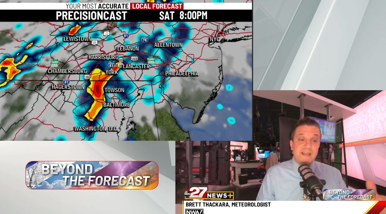 Brett's Thursday beyond the forecast