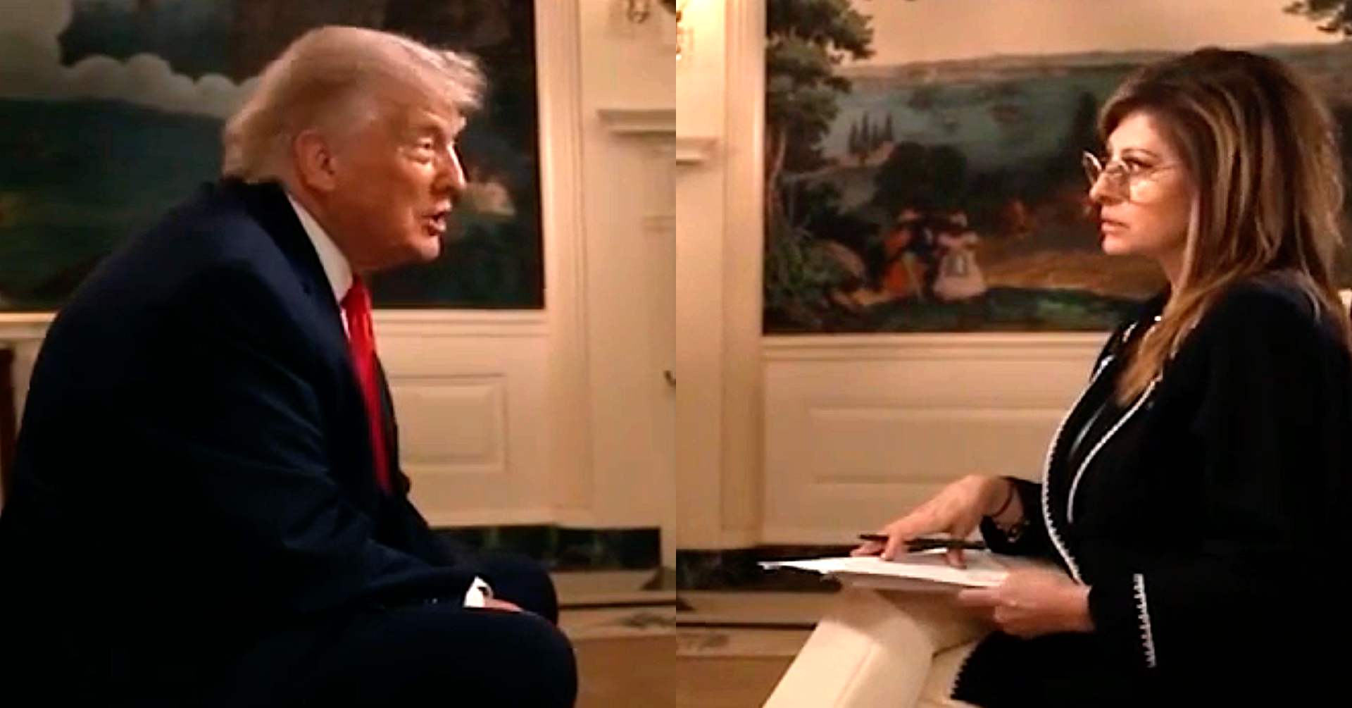 Trump blurts bombshell claim when Fox anchor asks about his 'hoarse' voice