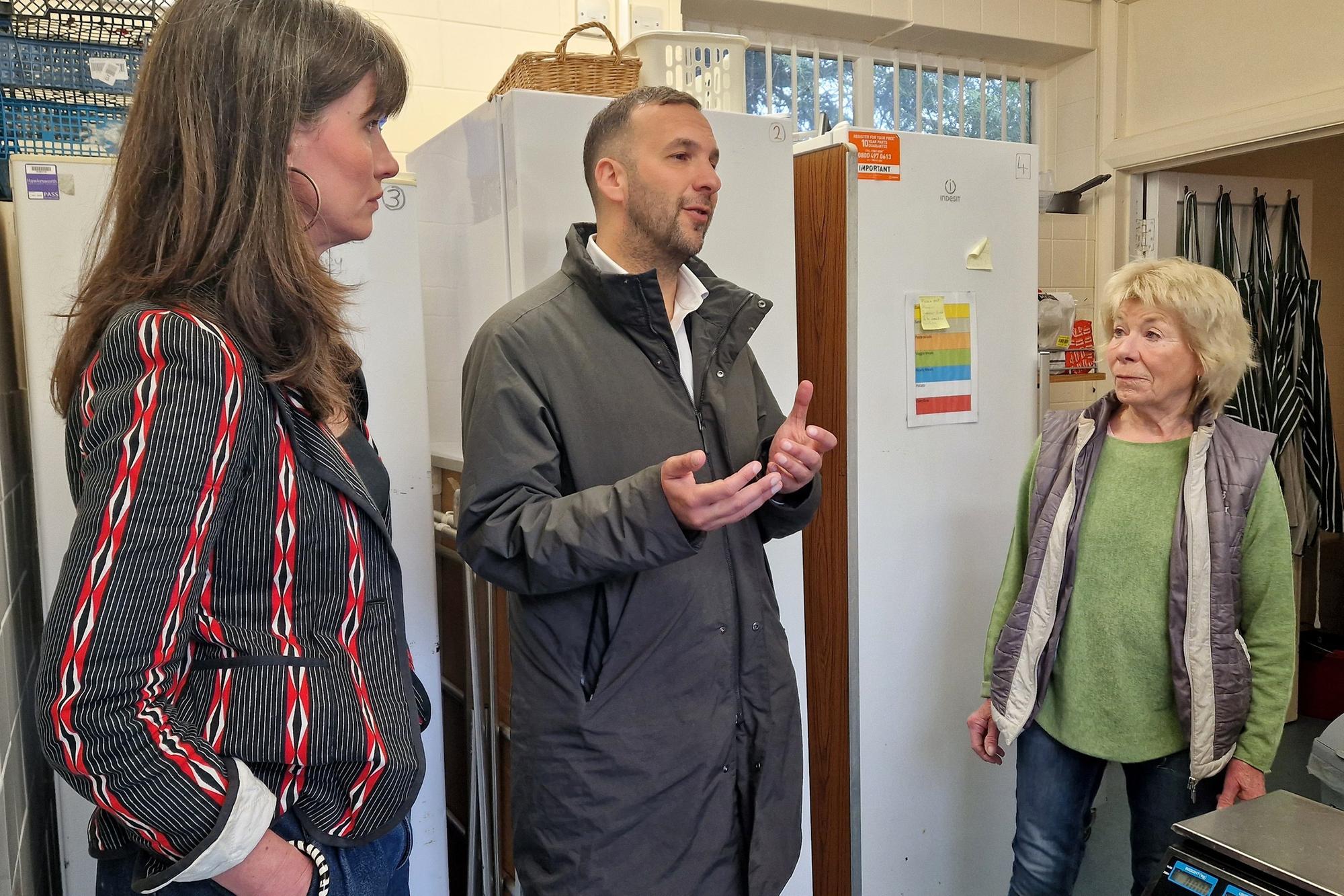 Green Party leader Zack Polanski visits Sussex village to see work of ...