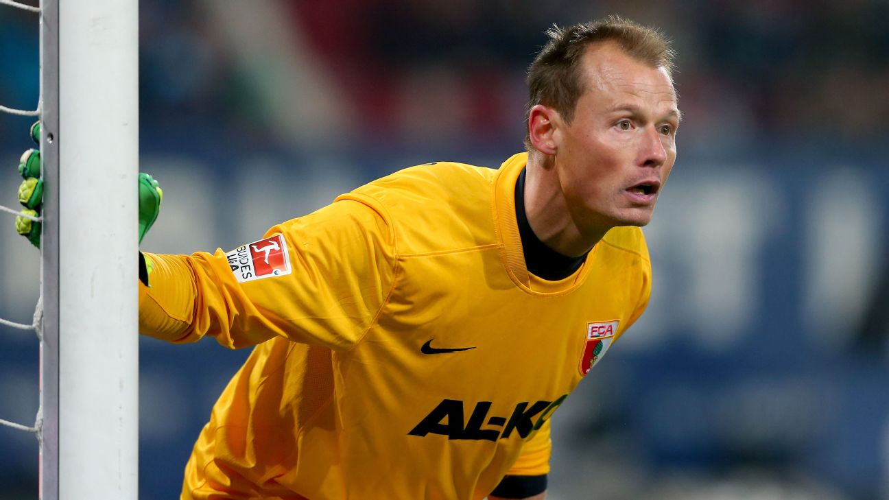 Alex Manninger lors de son passage à Arsenal