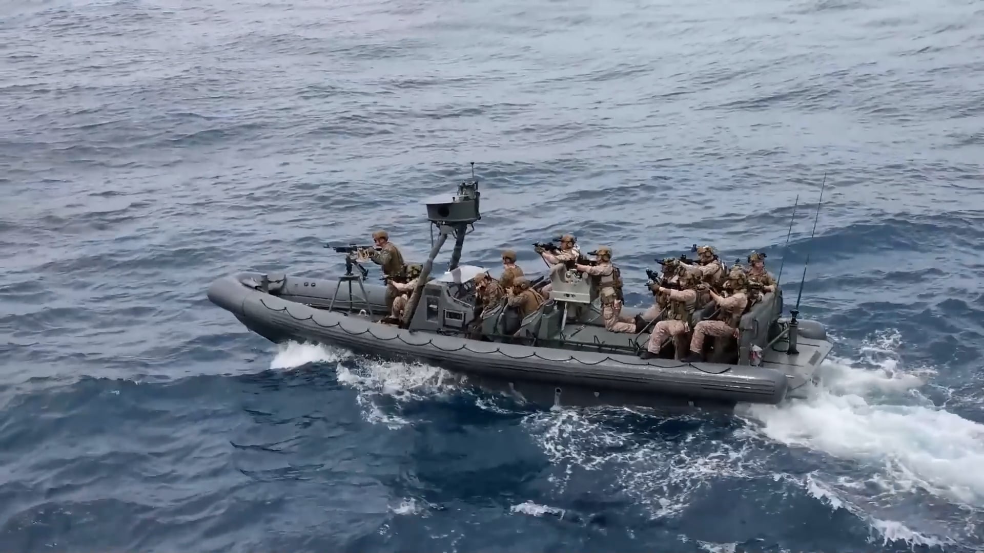 US Marines conduct maritime interception exercise