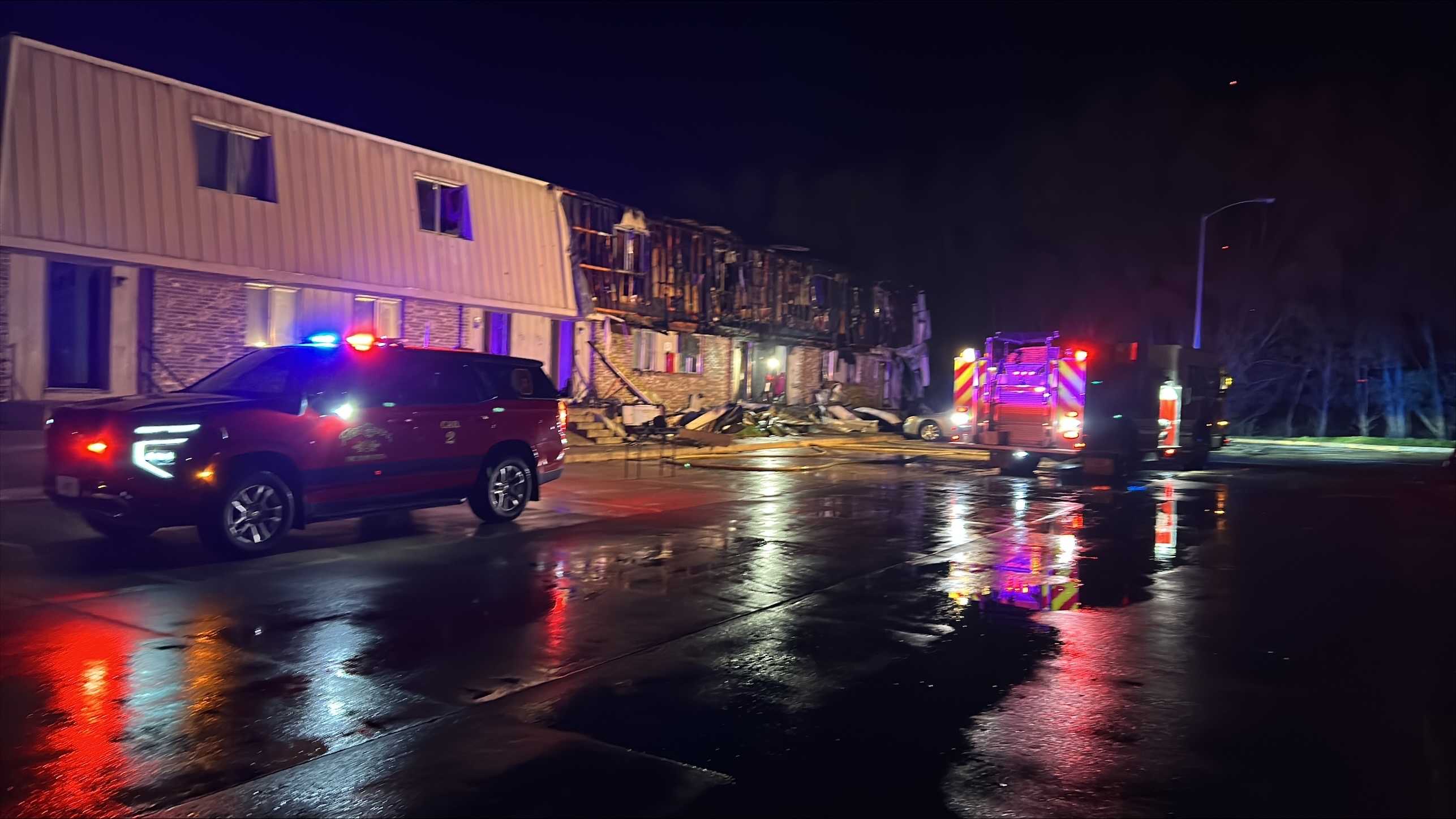 2 people hospitalized after fire in Fort Dodge