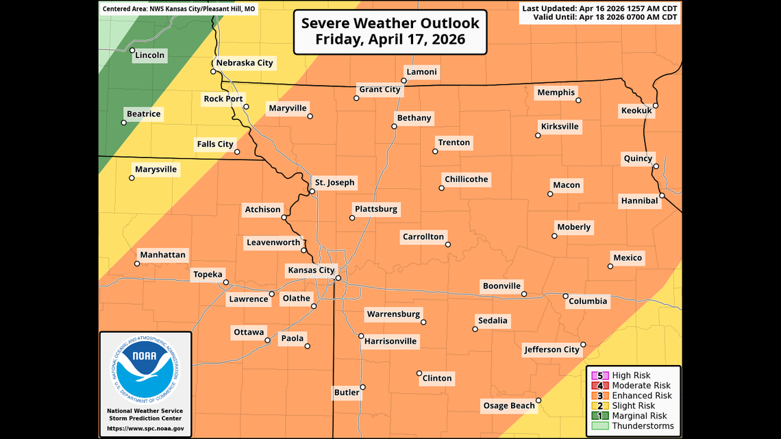 Friday's severe weather threat could be the week's worst: What's lining ...