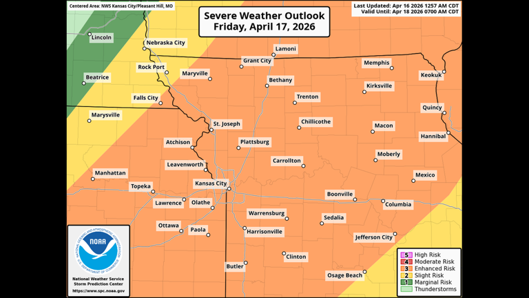 Friday's severe weather threat could be the week's worst: What's lining ...