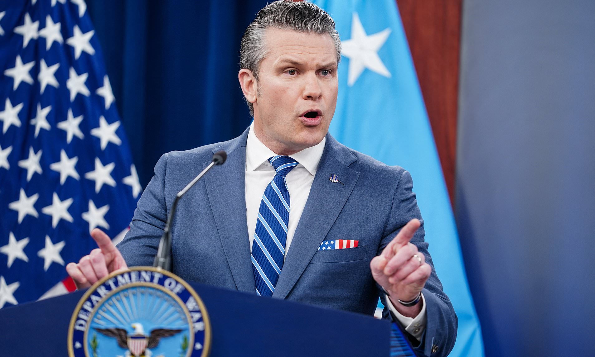 Hegseth warns Iran US military is 'locked and loaded' and intelligence ...