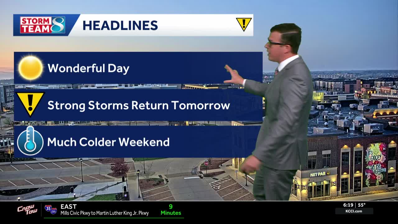 Iowa weather: Severe weather threat returns today and Friday