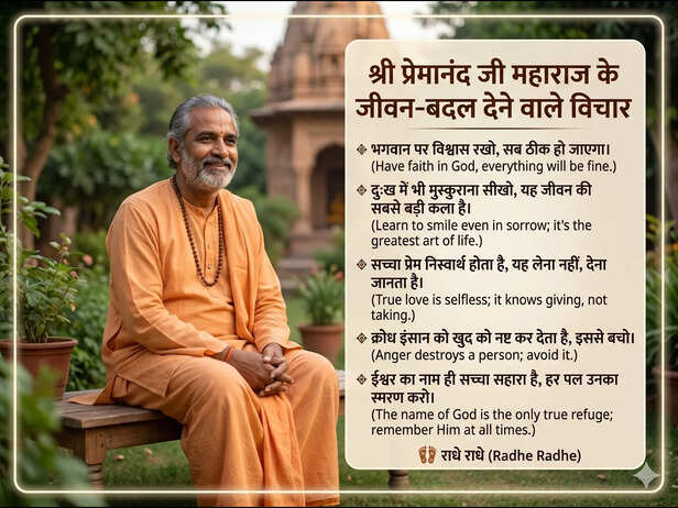 10 meaningful quotes by Premanand Ji Maharaj on lo…