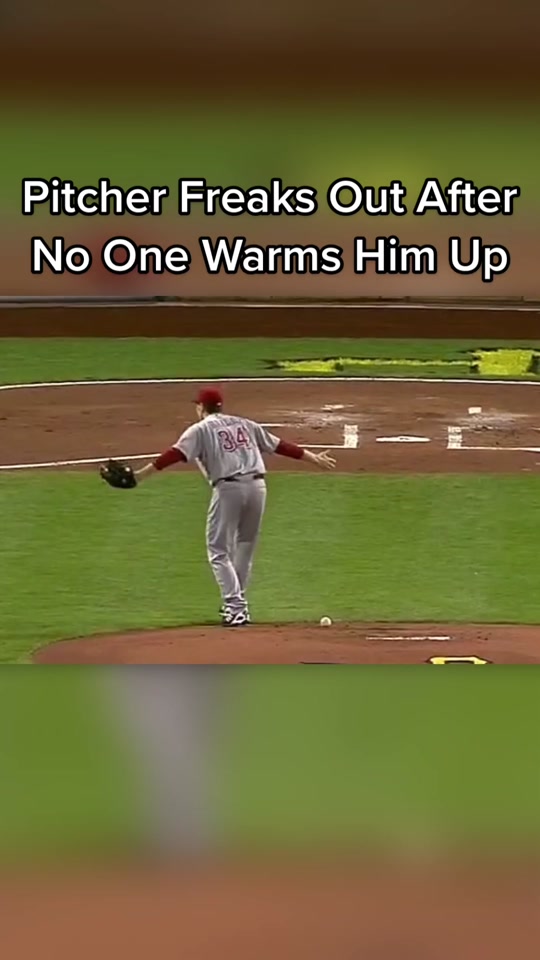 No catcher = no hitter apperently #MLB #baseball #mlbtiktok#baseballt...