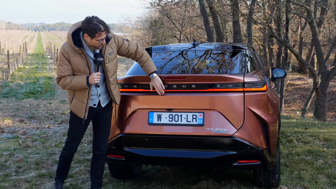Lexus RZ 450e real world driving experience