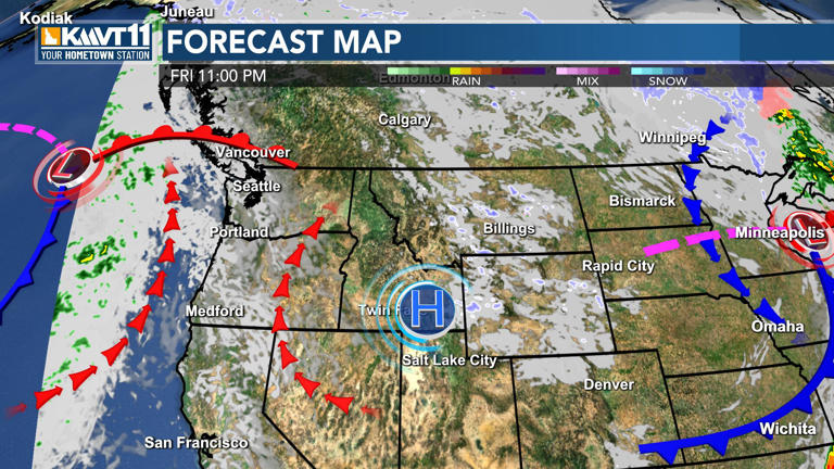 Temperatures rise nicely, with more sunshine through the weekend and beyond