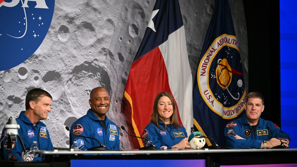 Five seconds of free fall: Astronauts describe historic moon mission — and nail-biting return to Earth