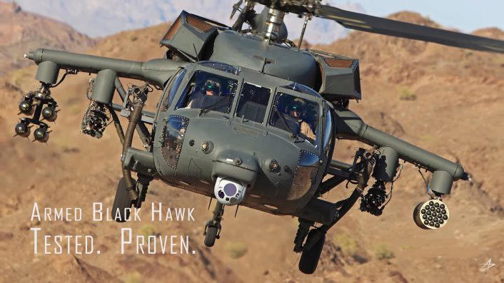 Sikorsky announces new armed Black Hawk kit