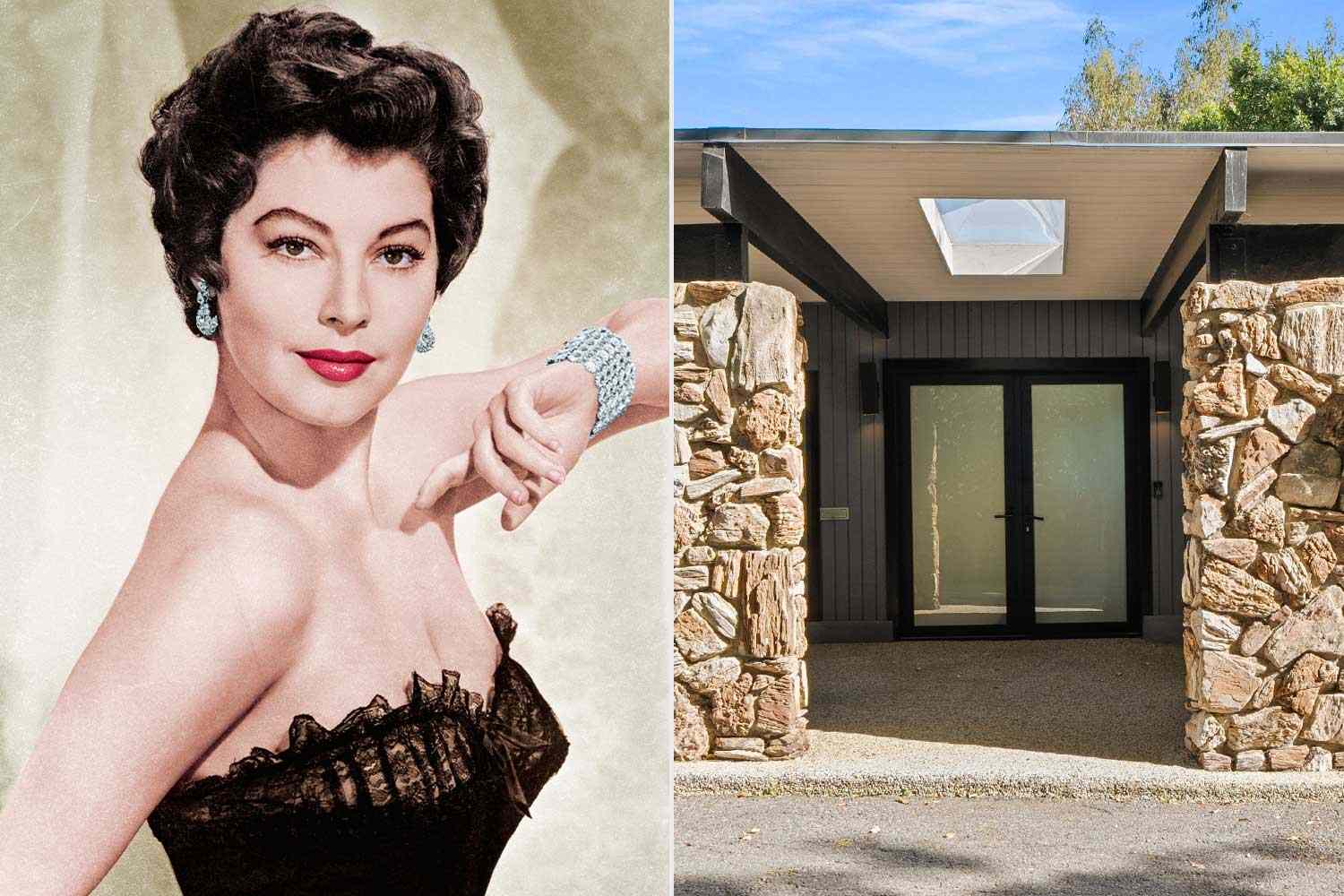 Ava Gardner's Hollywood home, where she lived while married to Frank ...