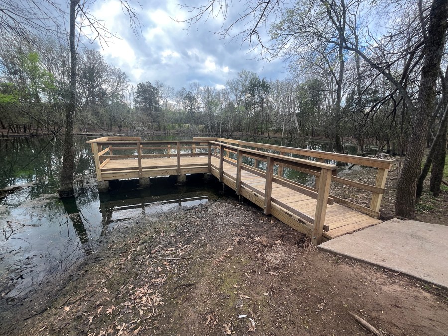 Sharp Springs Natural Area fishing piers replaced by Tennessee Wildlife ...
