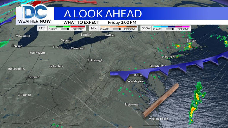 Warm and dry end to the week