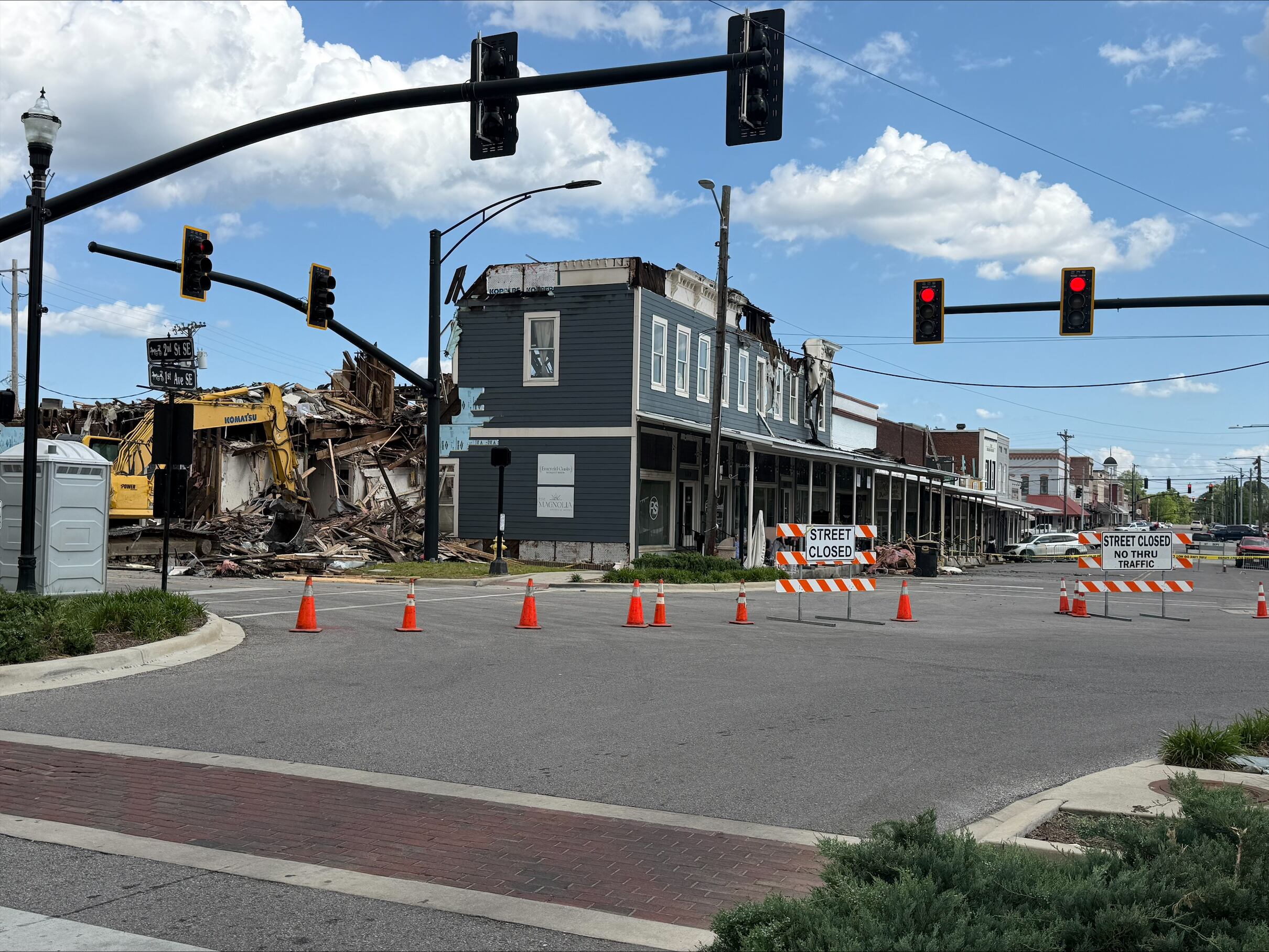 Family who owns historic Cullman building that caught fire speaks on ...