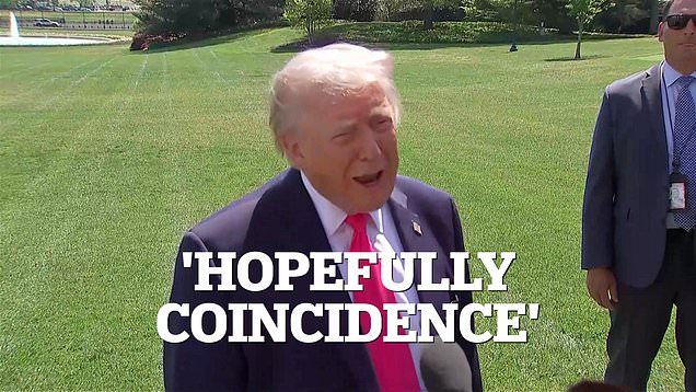 'I hope it's random:' Trump discusses the missing scientists