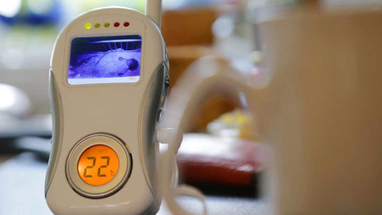 Mom installs baby monitor in son’s room and gets scared when she sees ...