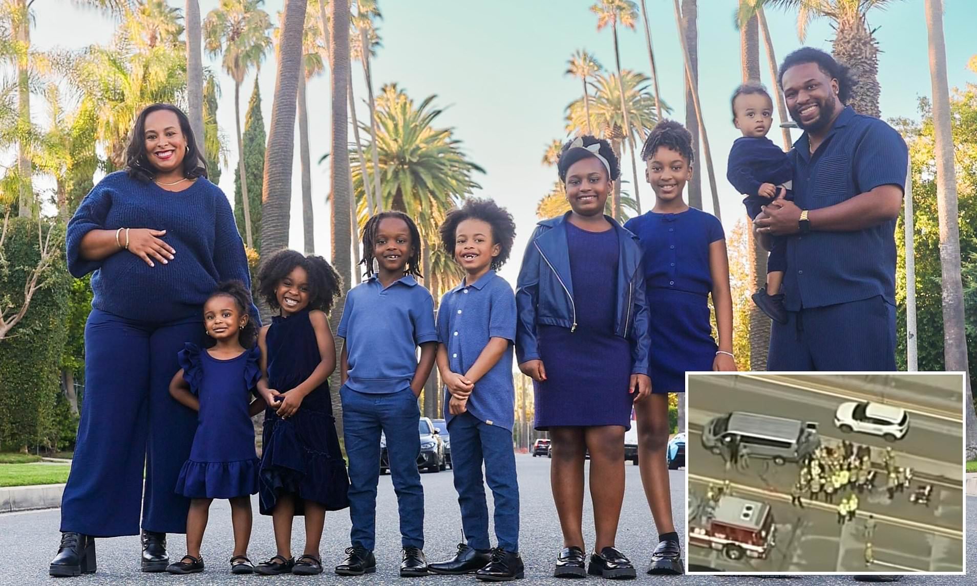 Internet star family of 10 injured in horrific hit-and-run crash while ...