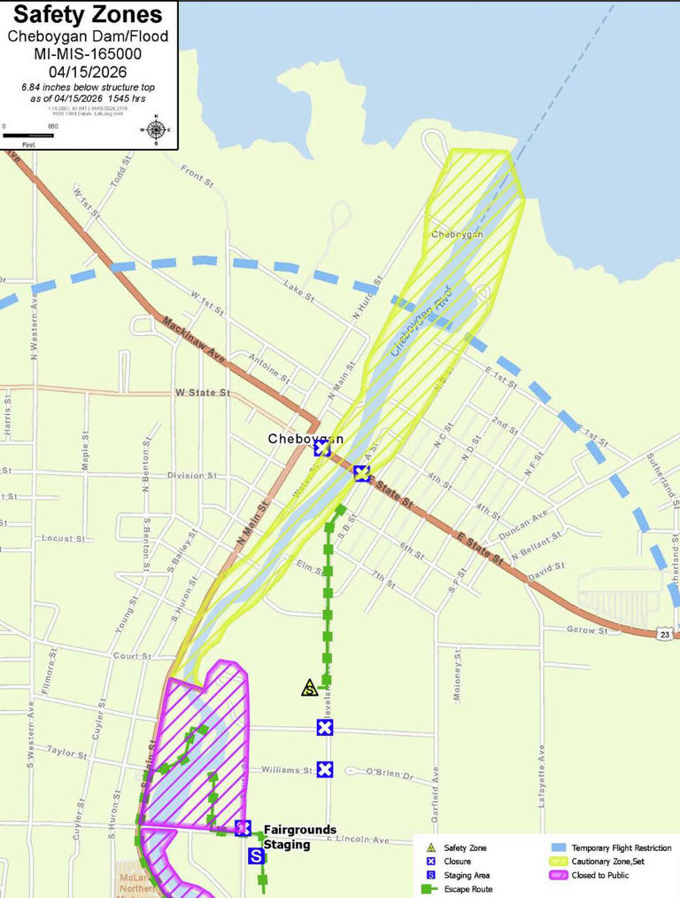 Evacuation orders in place for multiple areas across Michigan due to ...