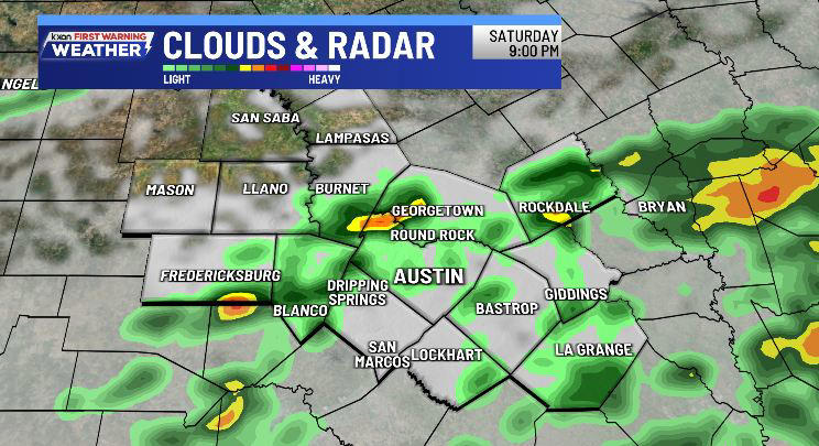 Dry now, but weekend cold front brings next rain chance