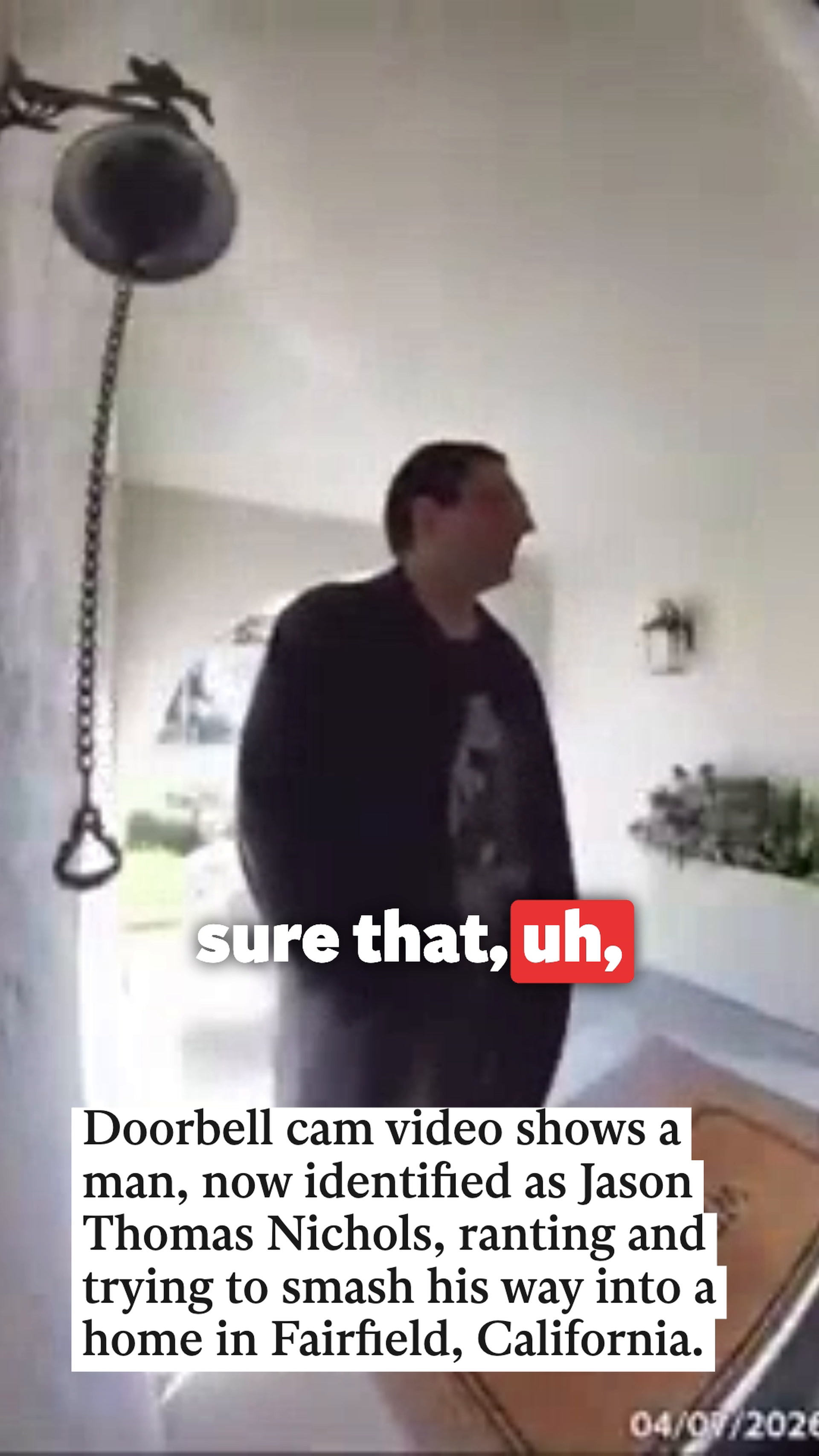 Dad rushes home to save pregnant wife and young son from crazed man who ...
