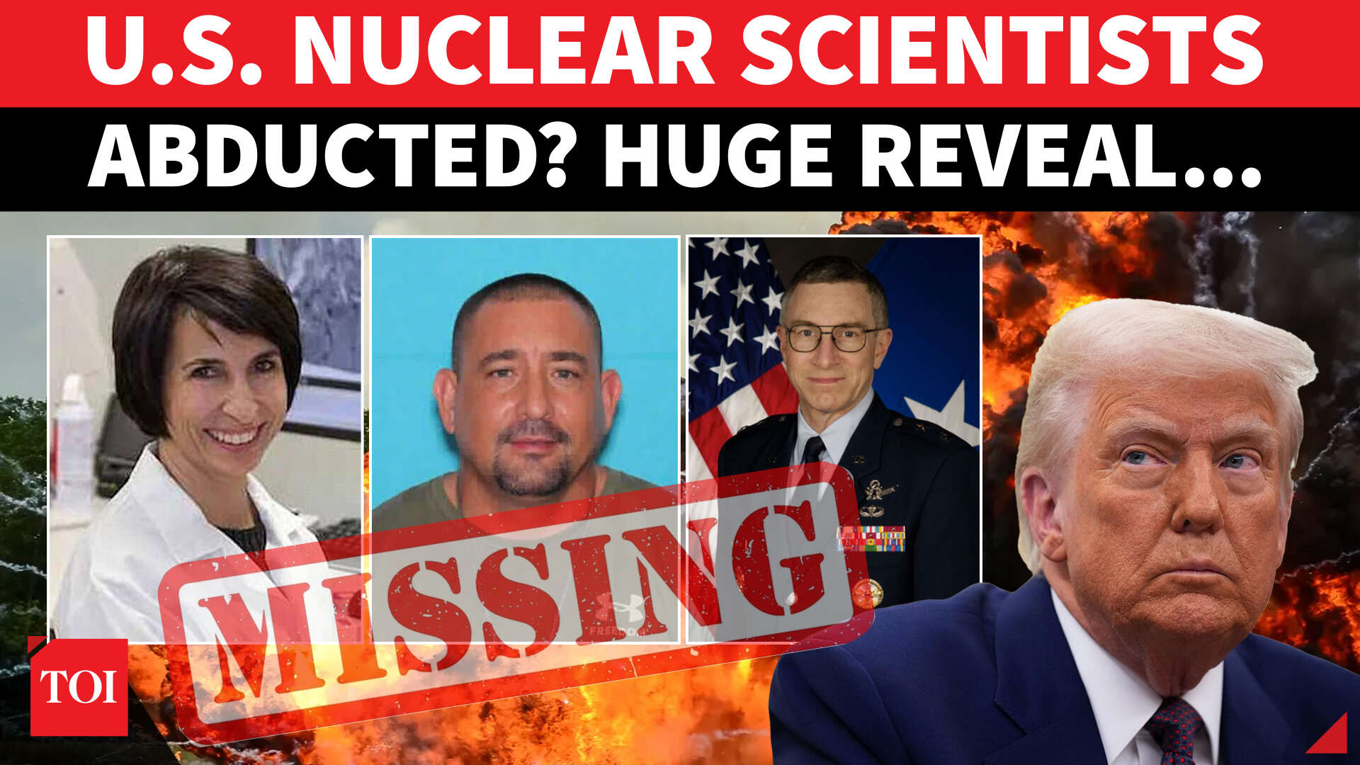 Big! US nuclear scientists vanish under mysterious circumstances, White ...