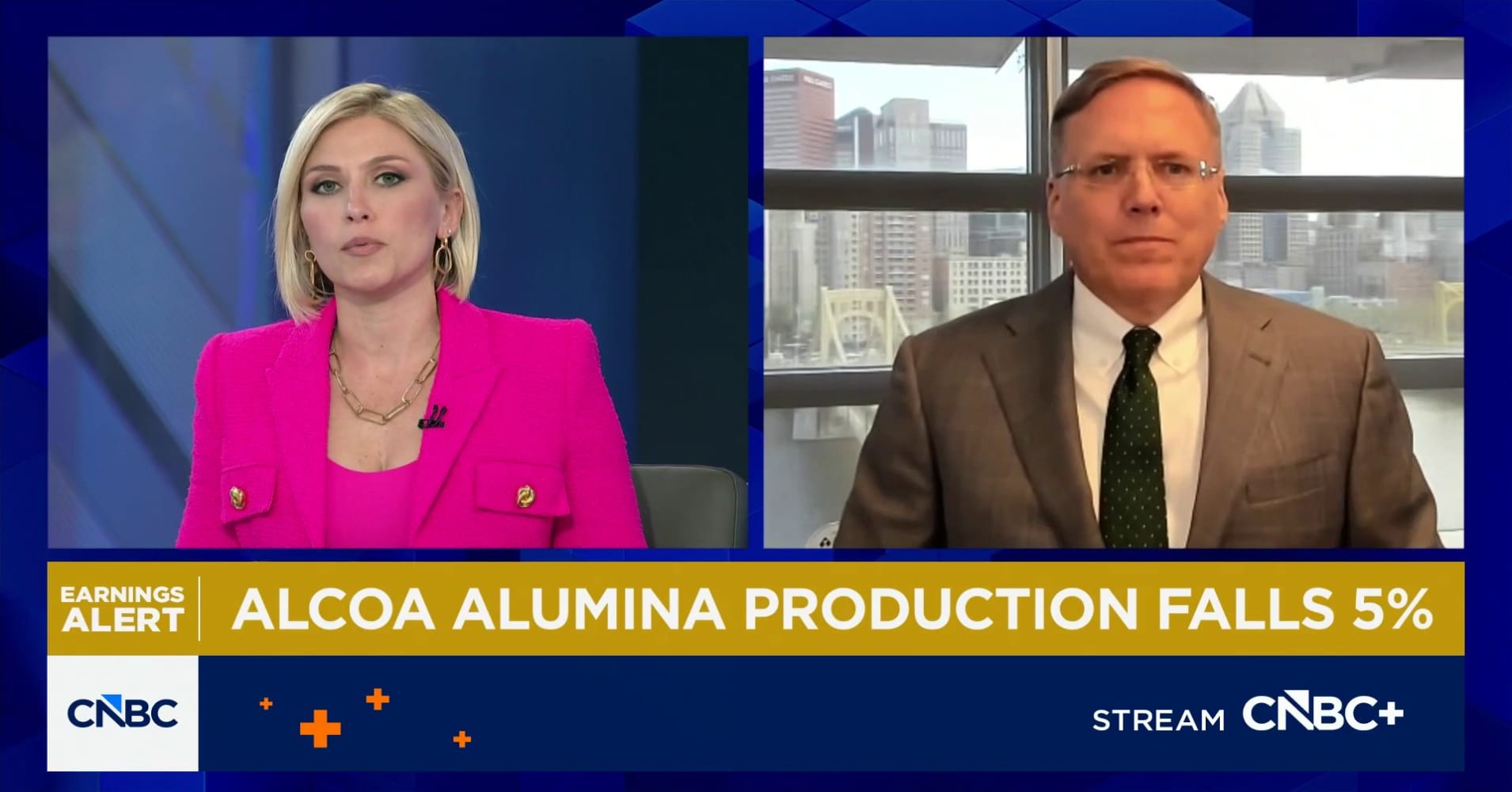 Alcoa CEO on Q1 results: Company is 'expecting a better second quarter'