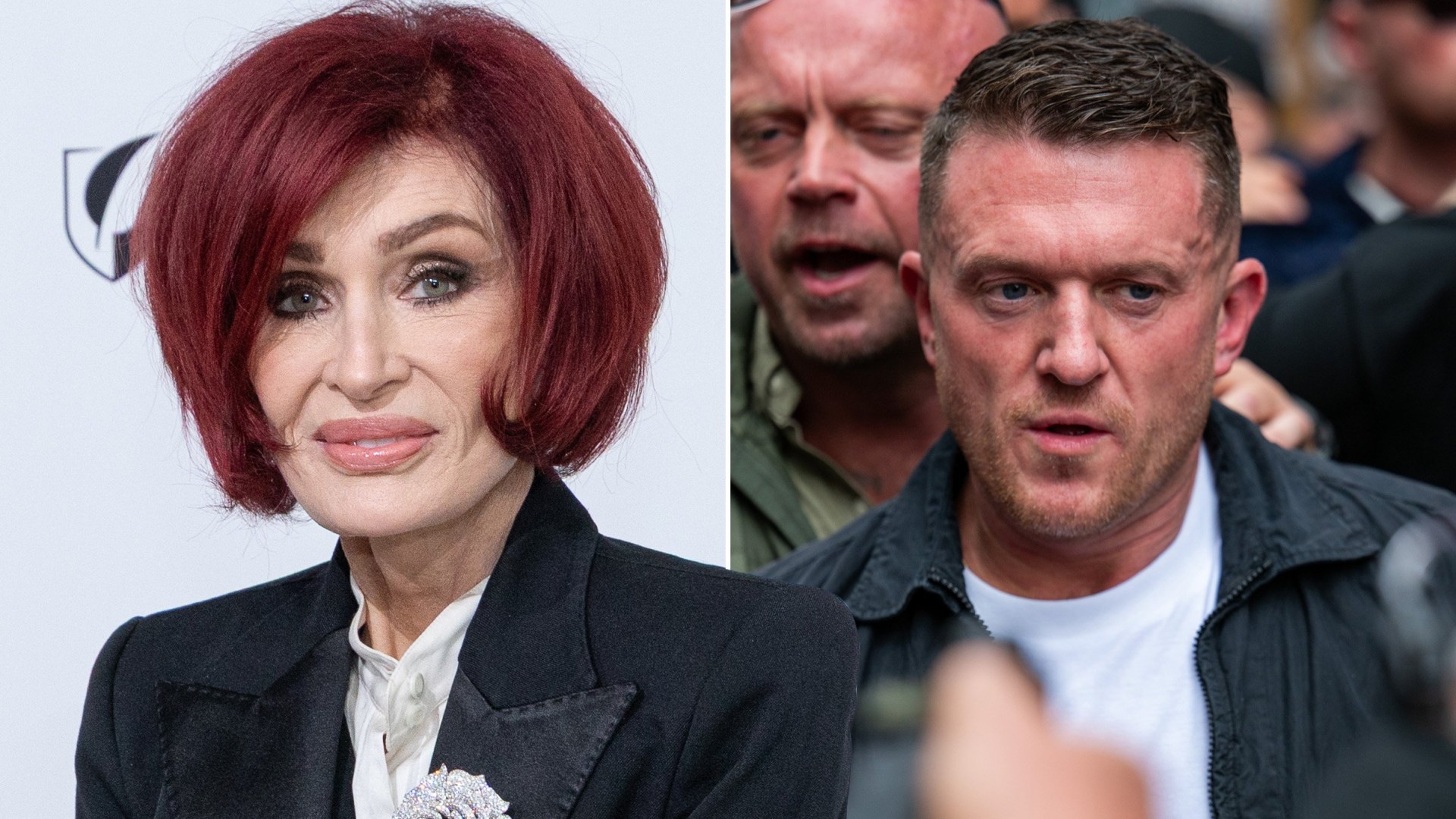 Sharon Osbourne attending a Tommy Robinson march proves Kneecap were right