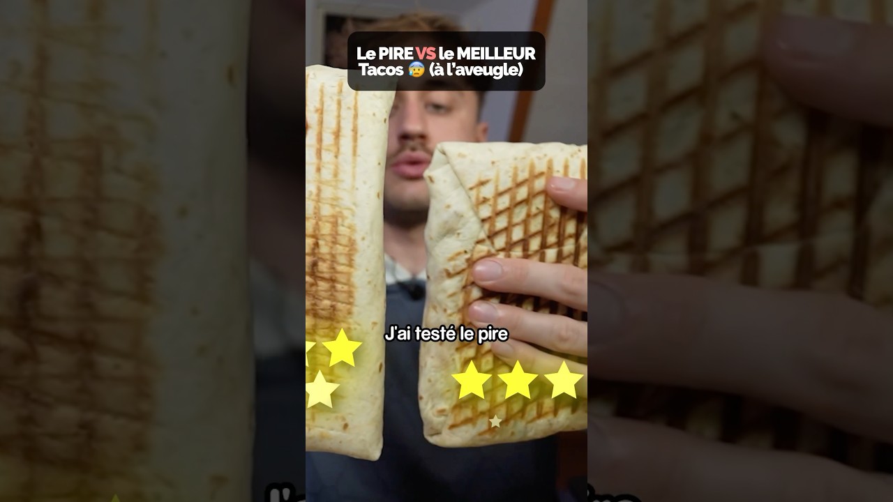 Je teste les tacos les plus fous! 🌮😱