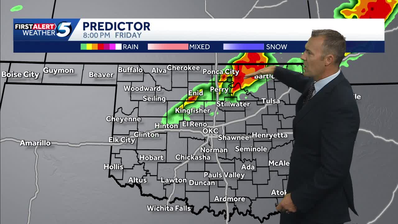 Timeline: Tornadoes and hail possible with enhanced severe storm risk ...