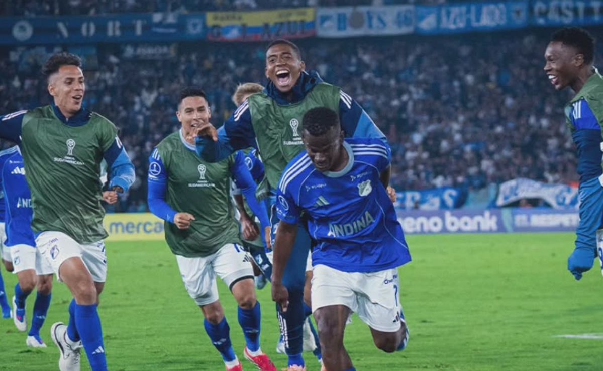 Así quedó la tabla de posiciones de Millonarios en Copa Sudamericana