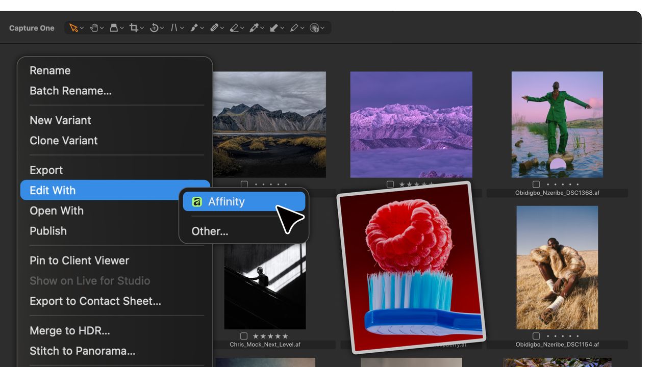 Affinity gets seamless Capture One and DaVinci Resolve integration ...