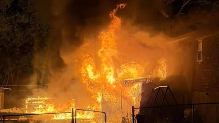 No injuries reported after structure fire, Blairs Fire & Rescue says