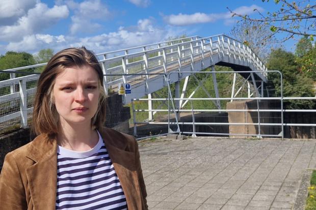 Popular walking bridge still closed as £1,000 now owed for ongoing issue