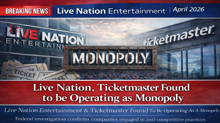 States win antitrust verdict against Live Nation/Ticketmaster empire