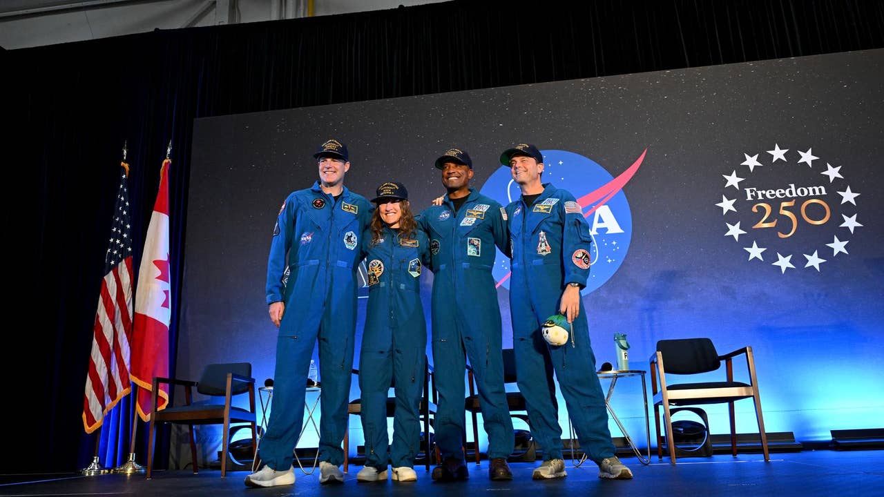 Watch live: NASA Artemis II crew talks historic moon mission