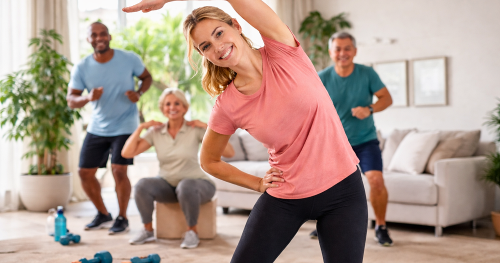 3 minutes par jour : 6 exercices doux pour rester en forme