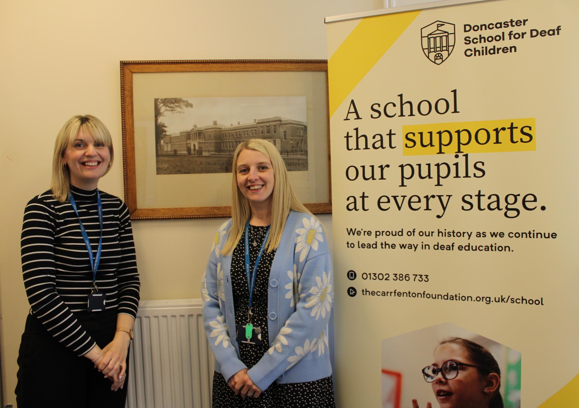 Two new assistant headteachers for Doncaster School for Deaf Children