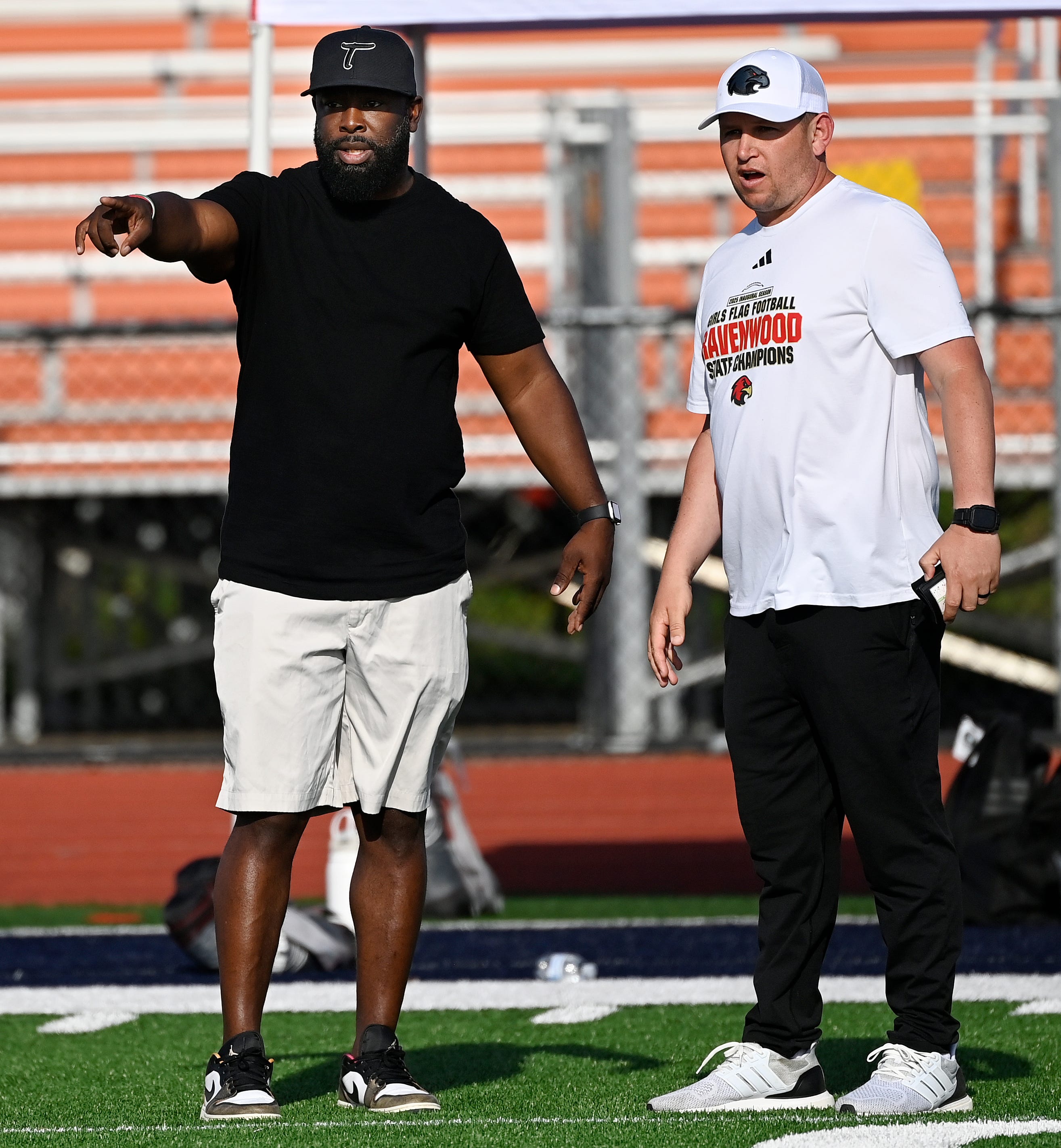 Why former Titans GM Ran Carthon is assisting Ravenwood girls flag football
