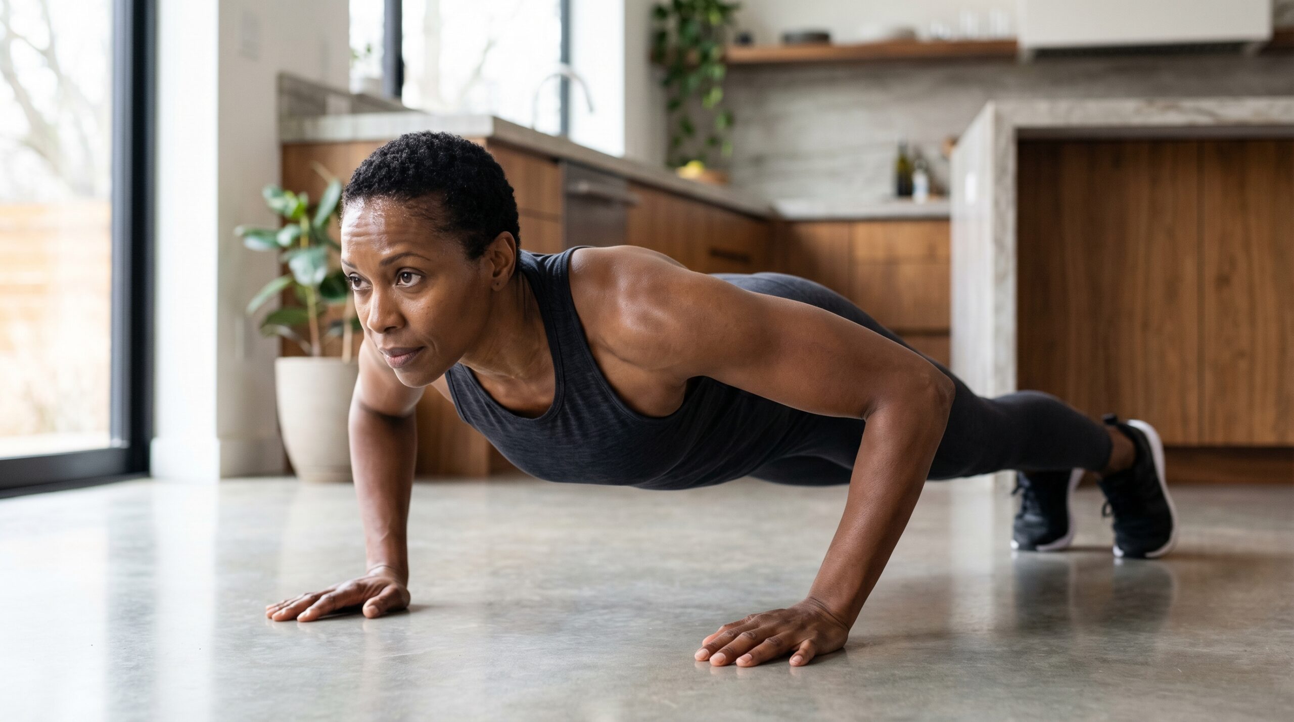 The push up numbers every woman should hit by age for good fitness