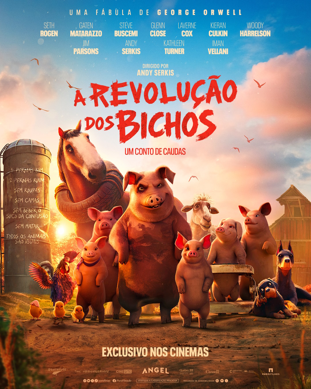 Trailer de “A revolução dos bichos” transforma clássico de George ...